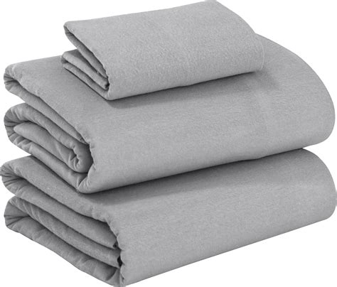 Amazon.com: RUVANTI 100% Cotton Flannel Sheets Twin Size - 3 Piece Warm ...
