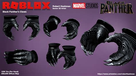 ArtStation - Marvel Black Panther Claws