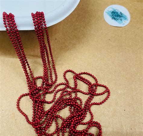 Red Ball Chain – Affection Art n Resin Store