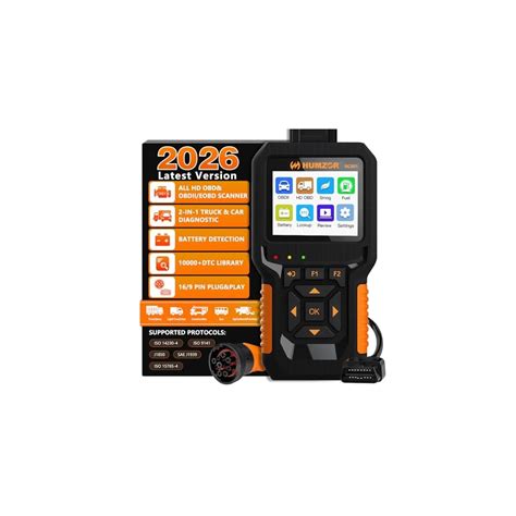 HUMZOR Heavy Duty Truck Scanner NC601, Diesel Diagnostic India | Ubuy