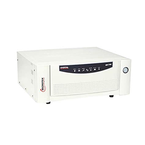 Microtek UPS EB 1700VA 24V Square Wave Inverter for Home, White ...