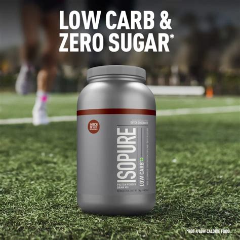 Isopure Low Carb 100% Whey Protein Isolate Powder - NUTRABAY™
