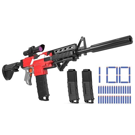 Buy Toy Gun for Nerf Guns Automatic Machine Gun, Select Fire Modes Toy ...