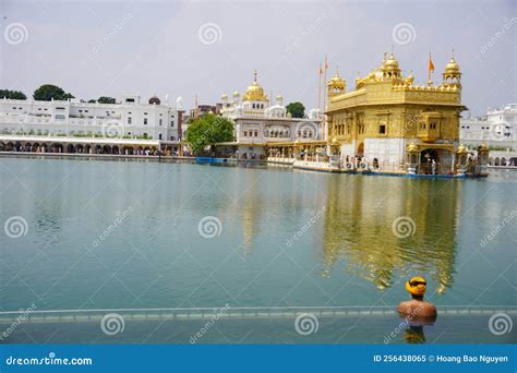 Architecture of Harmandir Sahib or Golden Temple in Amritsar, India ...