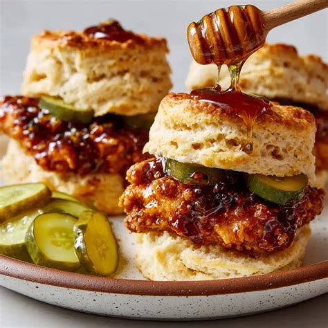 Hot Honey Chicken Biscuits: Southern Comfort Recipe