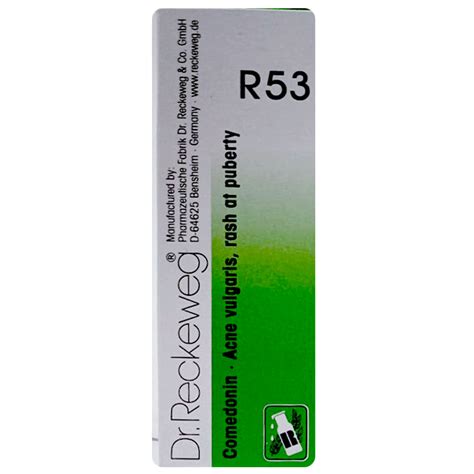Buy Dr.Reckeweg R53 Acne Vulgaris Drops, 22 ml | 19 Minutes Delivery ...
