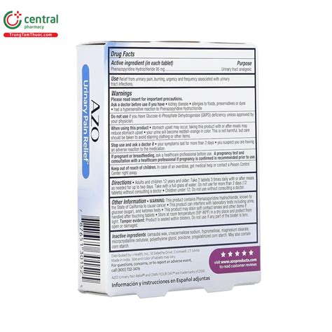 Azo Pills Side Effects