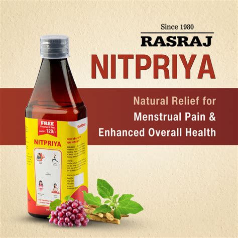 Nitpriya Syrup: Relief for Menstrual Pain & Enhanced Overall Health ...