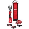 MILWAUKEE M18™ FORCE LOGIC™ Cordless 6T Linear Utility Crimper Kit w/ O ...