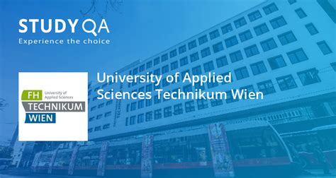 StudyQA — University of Applied Sciences Technikum Wien — Vienna ...