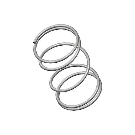 Zoro Approved Supplier Compression Spring, O= .296, L= .50, W= .018 ...