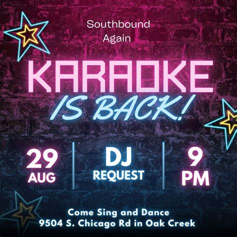 Karaoke and Dance Party Is Back with DJ Request Every Other Friday ...