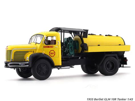 1955 Berliet GLM 10R Tanker 1:43 diecast scale model bus collectible ...