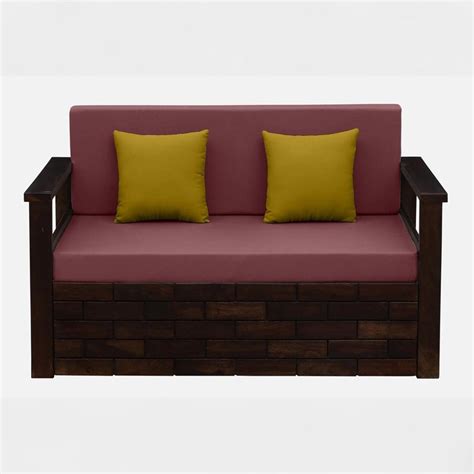 Shop Nismaaya Indus 2 Seater Sofa Cum Bed with Storage – Nismaaya Decor
