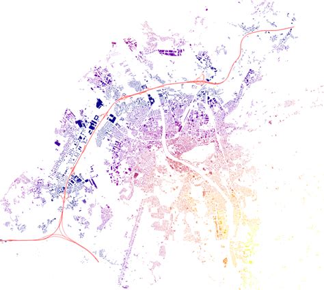 PostGIS SQL 的图像结果