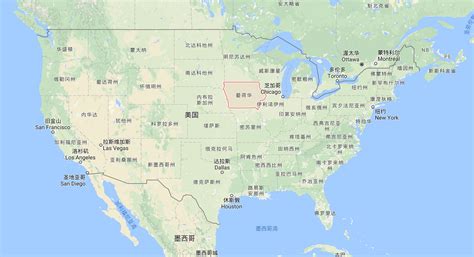 美国政区图 的图像结果