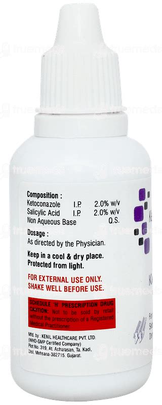 Kezox S Lotion 30ml - Uses, Side Effects, Dosage, Price | Truemeds
