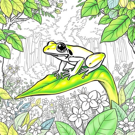 Best Frog Coloring Pages (Free Printable PDF)