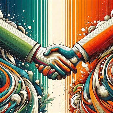 Abstract Handshake Minimal 的图像结果