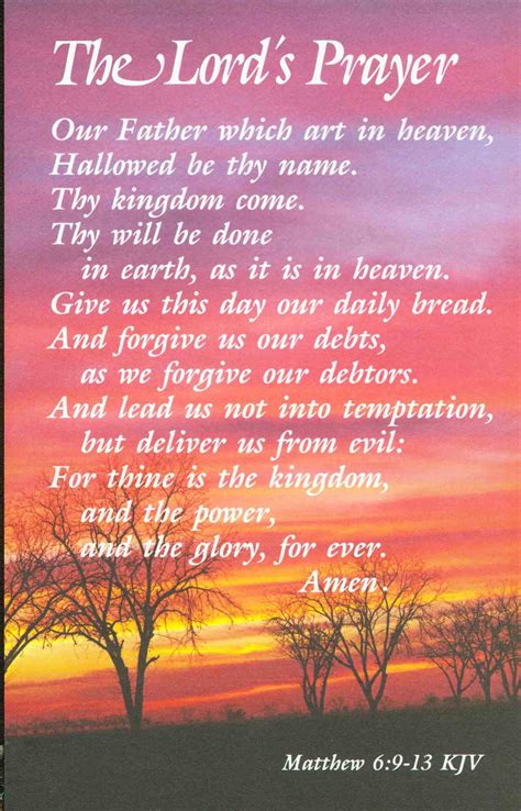The Full Lord's Prayer In The Bible at Lois Scott blog
