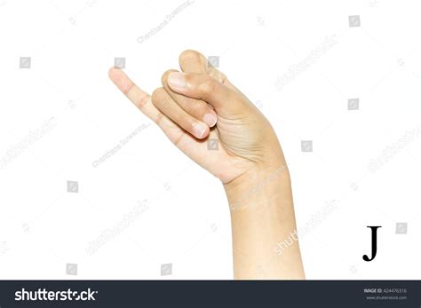 63 Asl J Alphabet Images, Stock Photos & Vectors | Shutterstock