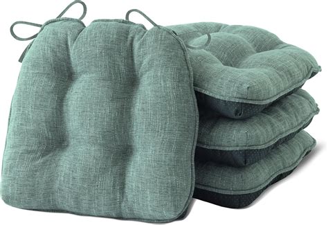 Amazon.com: IPYNBAP Chair Cushions for Dining Chairs Set of 4, Indoor ...