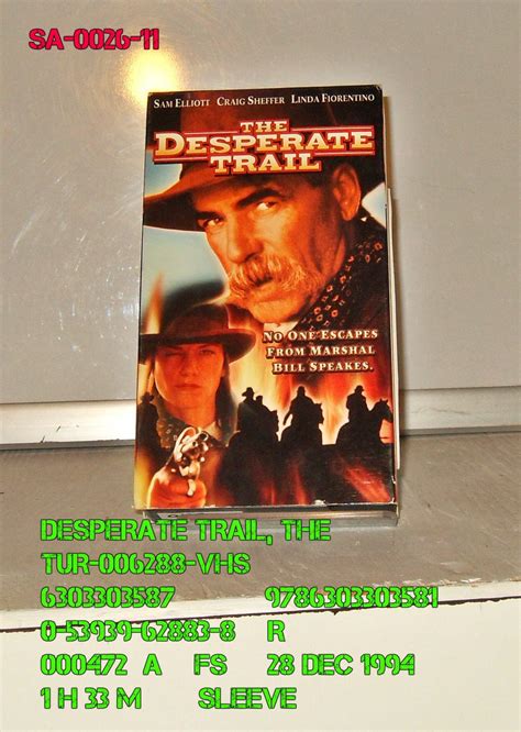 VHS - DESPERATE TRAIL, THE