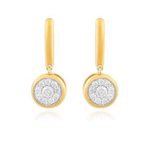 Buy Timeless Diamond Hoop Earring BER25I01-D400R0B Online at ORRA.