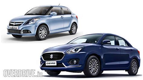 Difference between old and new Maruti Dzire - Overdrive