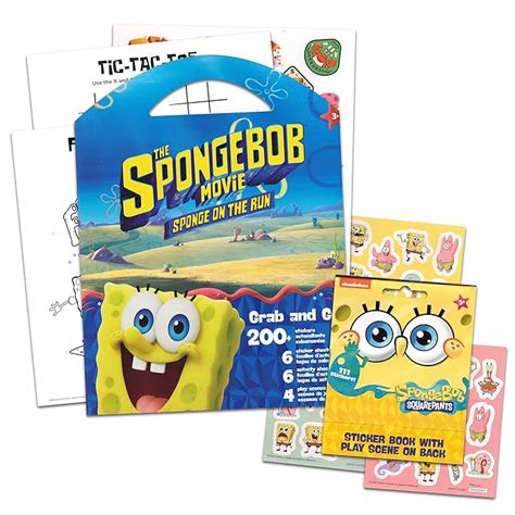 Buy Spongebob Squarepants Sticker Mega Pack ~ 300+ Spongebob Stickers ...