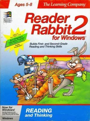 Image result for The Learning Company Reader Rabbit Reading Computer