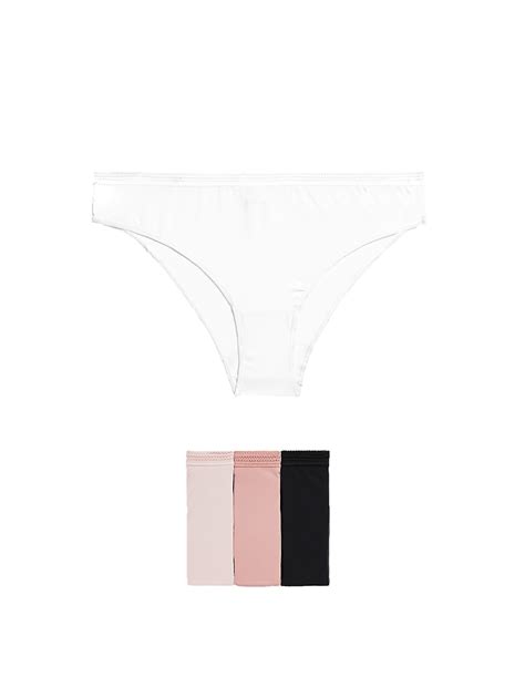 Buy 4pk Microfibre Brazilian Knickers at Marks & Spencer