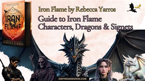 Guide to Iron Flame Characters, Dragons & Signets | Business books ...