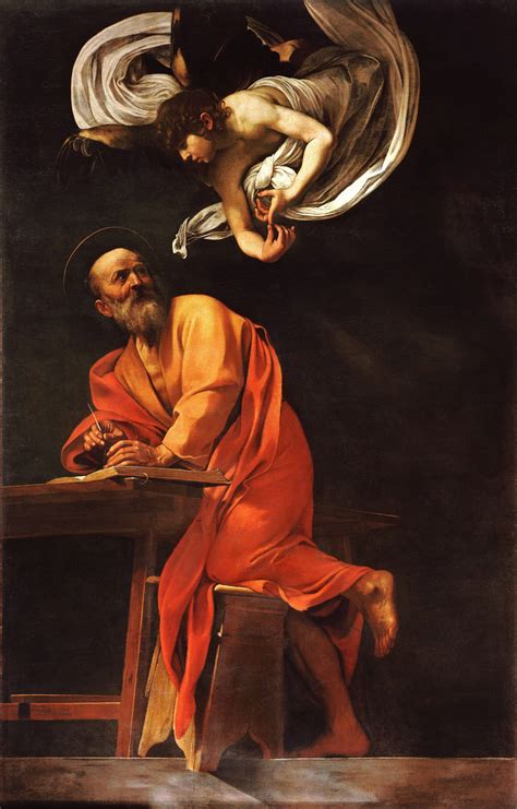 The Calling of Saint Matthew (1599-1600) by Michelangelo Merisi da ...