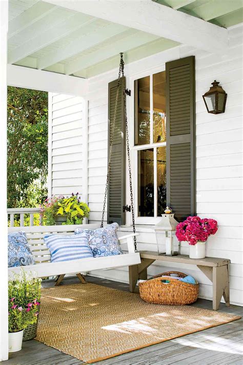 Small Porch Decorating Ideas For Summer | Shelly Lighting
