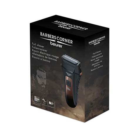 Buy Beurer Barbers Corner Foil Shaver HR 7000, 1 Count | 19 Minutes ...