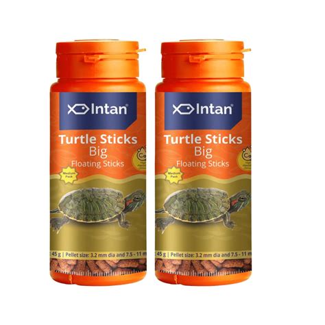 Buy Intan Aquatic Turtle Food For All Life Stages For Growth & Health ...