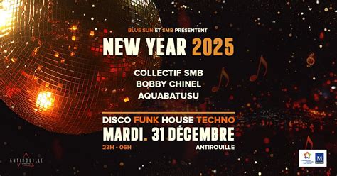 New Year 2025 - Blue Sun x Antirouille w/ Collectif SMB - Bobby Chinel ...
