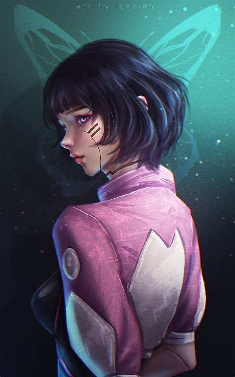 ArtStation - Sasha - Cyberpunk Edgerunners (Let You Down) - Fanart