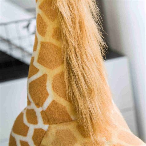 Giraffe Stuffed Animal Realistic Giant Giraffe Plushie Toy Gifts 47Inch ...