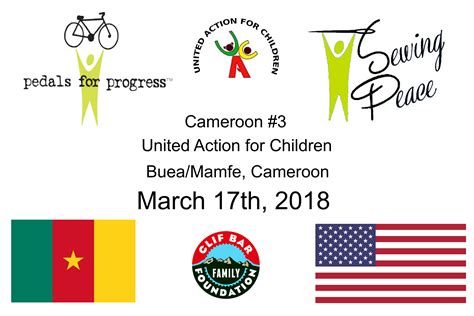 Pedals for Progress Final Report, Clif Bar Family Foundation 2018 Grant ...