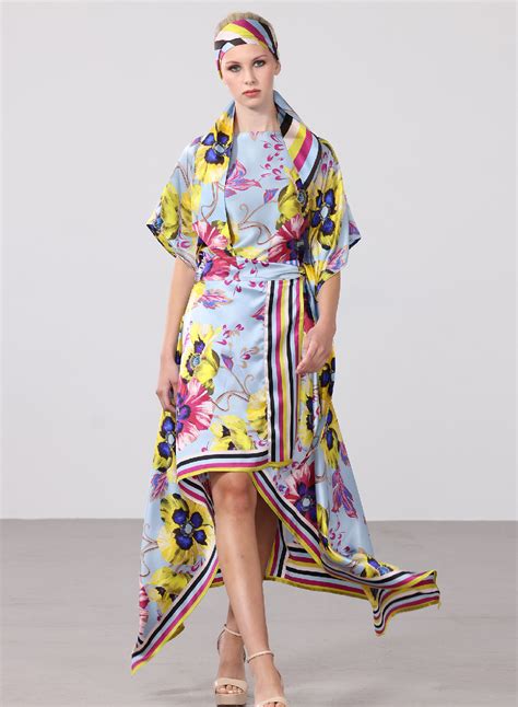 Eden Sky Wrap Skirt - Caroline Duffy Designs