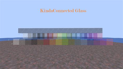 Connected Glass Texture Pack 1.17 Java 的图像结果