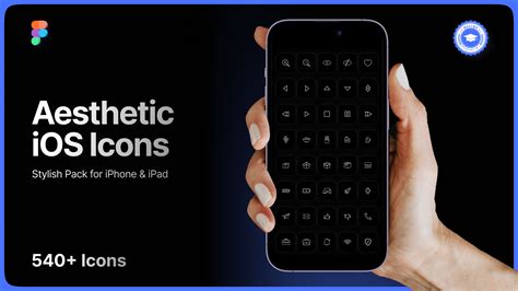 📌 Aesthetic iOS Icons: Stylish Pack for iPhone & iPad | Figma