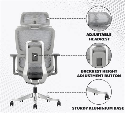 EP1005 Mesh Chair - Ergonomic Premium Mesh Office & Work Chair – ChairBerry