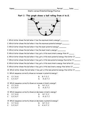 The Graph Below Shows A Ball Rolling From A To G - Fill and Sign ...