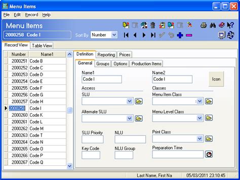 Image result for Micros POS Menu Tutorials