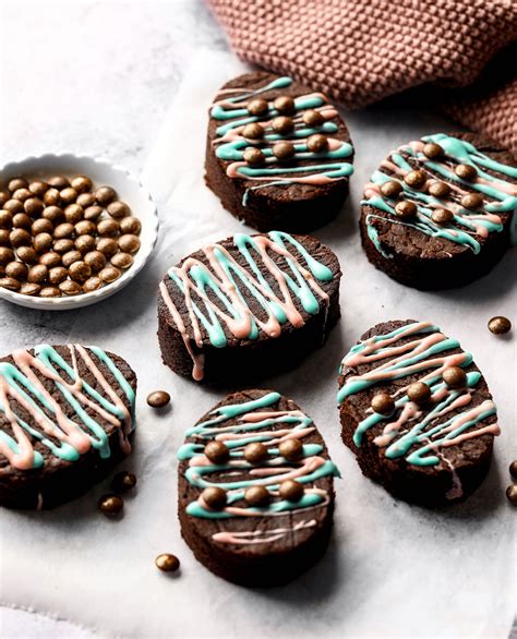 Easter Egg Brownies (Vegan & Gluten-free) - Nadia's Healthy Kitchen