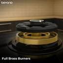 Beyond Appliances Dorado Altair 4 Burner Hobtop Glass Automatic Hob ...