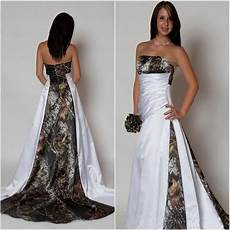 Camouflage Wedding Gown by New Arrival Strapless Camo Wedding Dress With Pleats Camouflage Wedding Gown